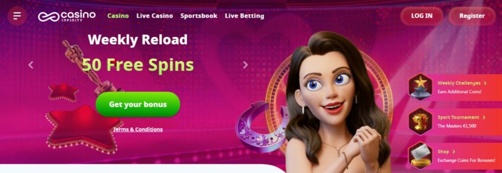 Casino Infinity Review Switzerland